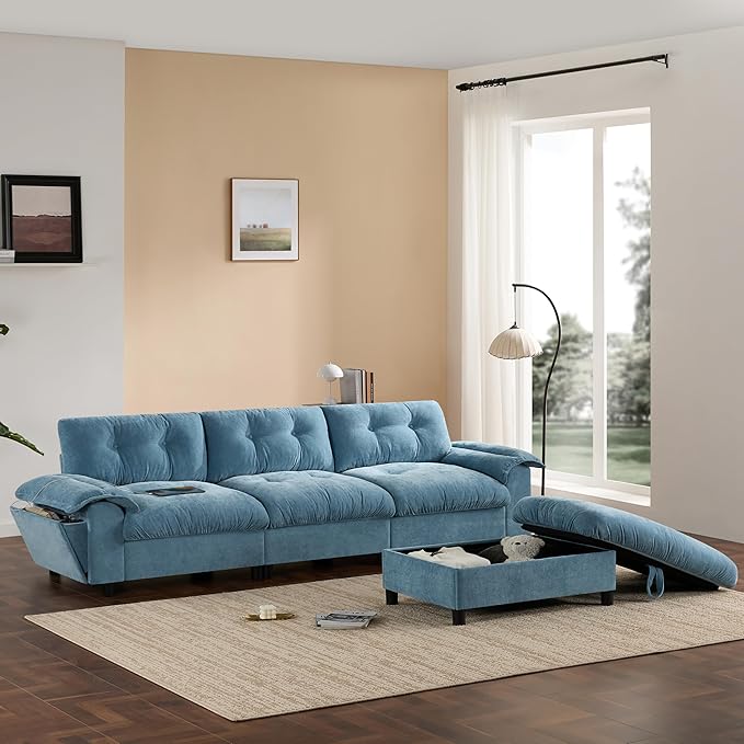 Mreax L-Shape Sectional Sofa by Merax