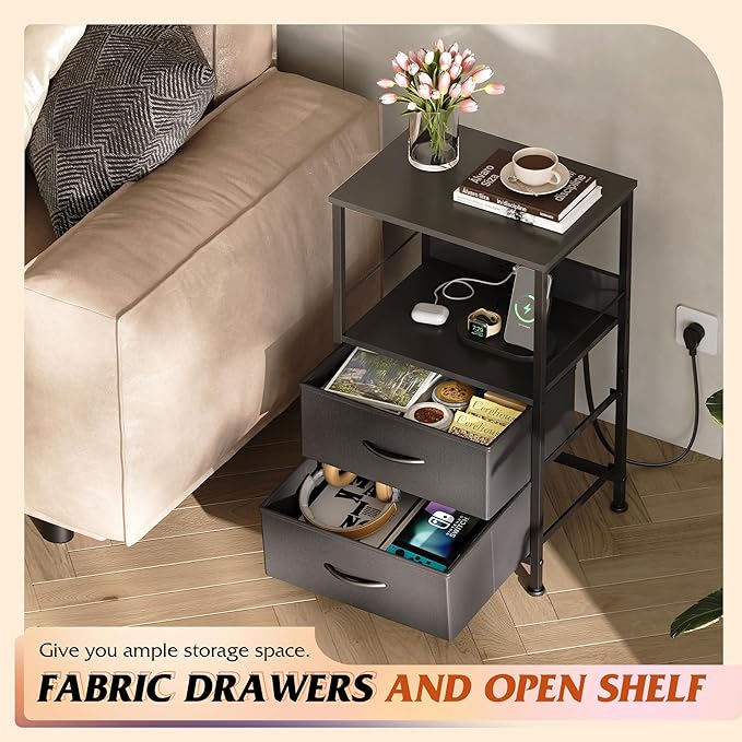 WLIVE Night Stand Set of 2 - Image 6