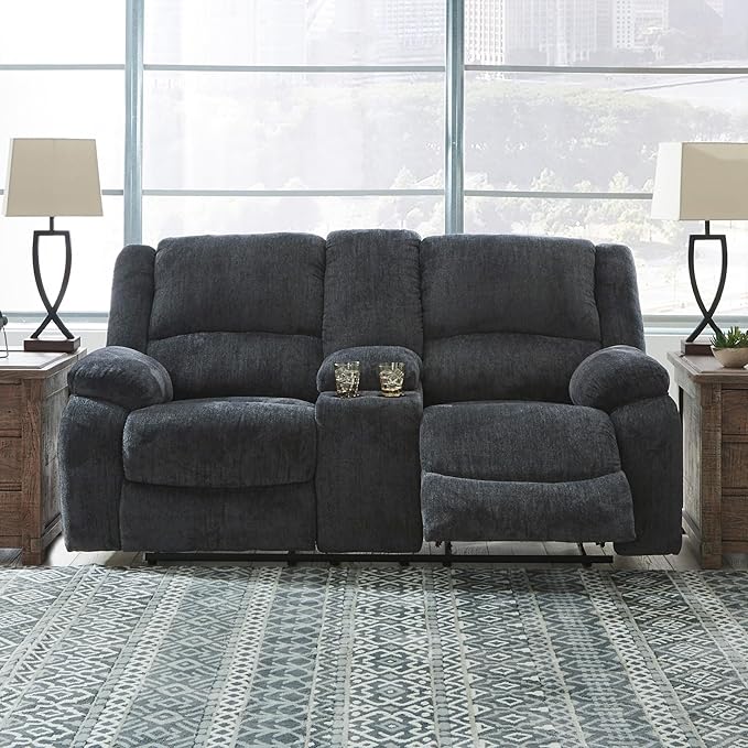 Signature Design by Ashley Draycoll Contemporary Double Reclining Manual - Image 2