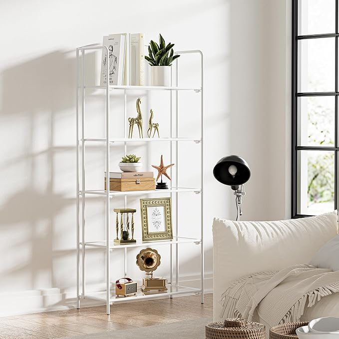 Crofy No Assembly Folding Bookshelf - Image 4