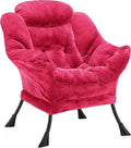 Fabric Lazy Chair for Adults, Oversized Upholstered Sofa Chair, Plush Comfy by Halituny