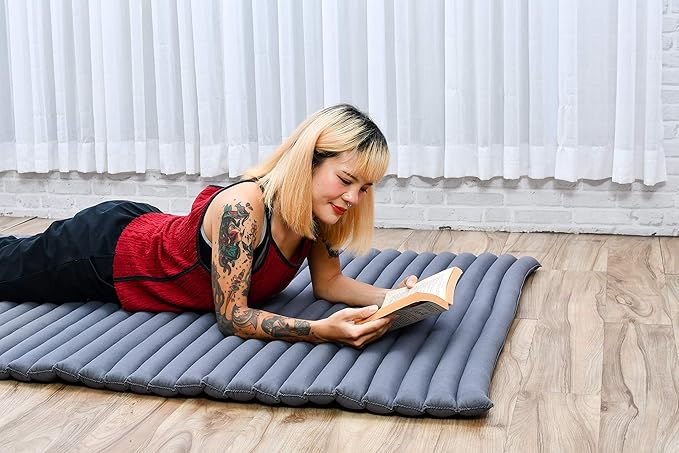 Leewadee - Kapok Roll Mat – Handcrafted Folding Sleep & Relaxation Mattress - Image 6
