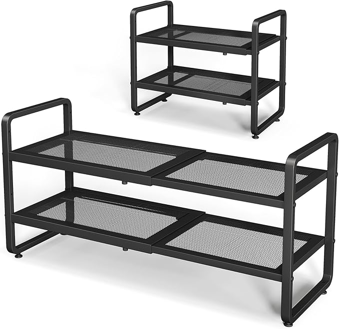 Shoe Rack - Expandable Shoe Organizer by SNTD