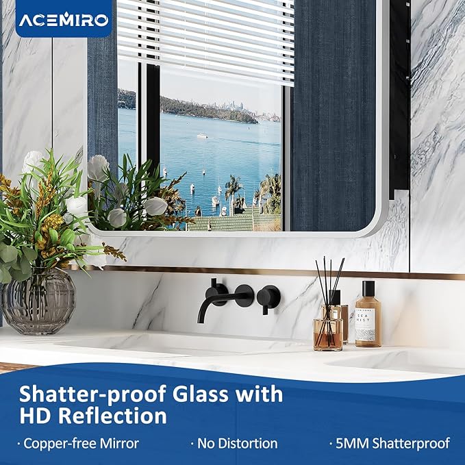 24x30 Inch Bathroom Medicine Cabinet - Image 7