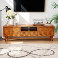 Acacia Elara Wood TV Stand for TVs up to 75+ Inch Entertainment Center by AACACIAFURNITURE