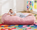 Hobestluk 6FT Bean Bag Chair Large Beanbag Lounger by YourHomeDeservesMore