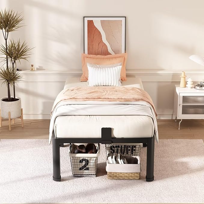FUIOBYVV 16 Inch Twin Bed Frame - Image 2