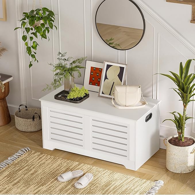 DINZI LVJ Storage Chest, 39.4”Wooden Toy Box - Image 9