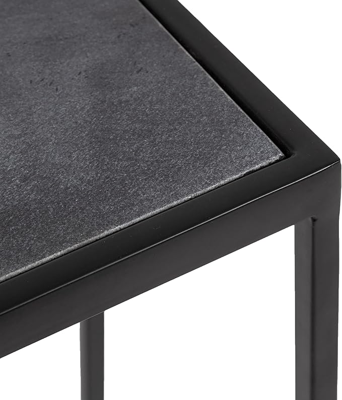 Kate and Laurel Jaspur Modern Slim Side Table, Decorative Glam Narrow End Table - Image 7
