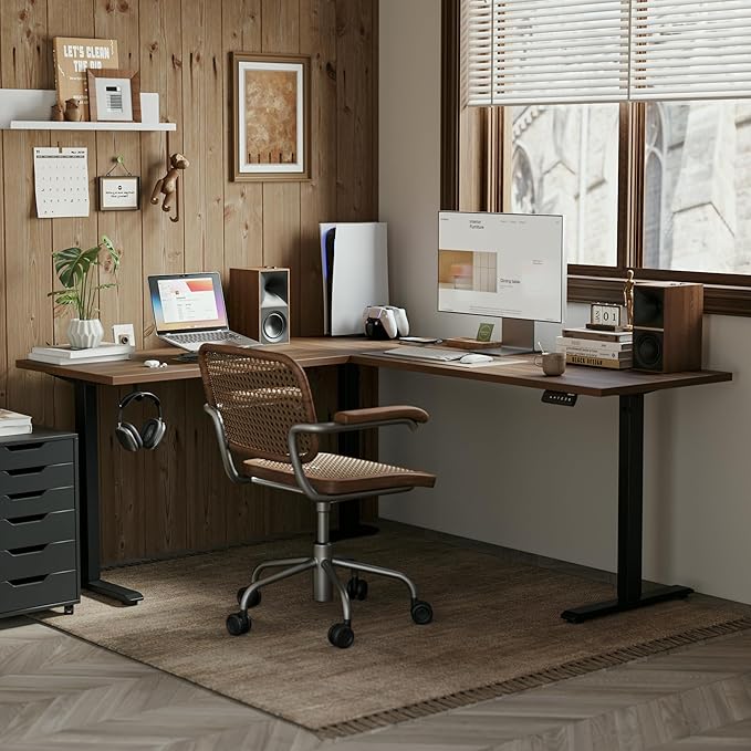 Agilestic L Shaped Standing Desk Adjustable Height, Electric Corner Standing - Image 4