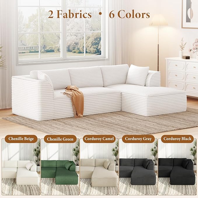 Vesgantti 106" Modular Sectional Sofa - Image 6
