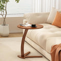 Wood Round Side Table: 17 '' Modern C Shaped End Table Nightstand by fuyao%E5%93%81%E7%89%8C%E6%97%97%E8%88%B0%E5%BA%97