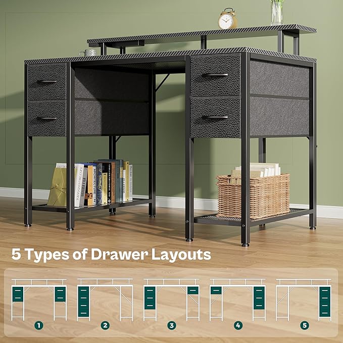 Huuger 47 inch Computer Desk - Image 7