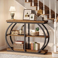 Tribesigns 41.3" Console Table, Industrial 3-Tier Entryway Table by Tribesigns