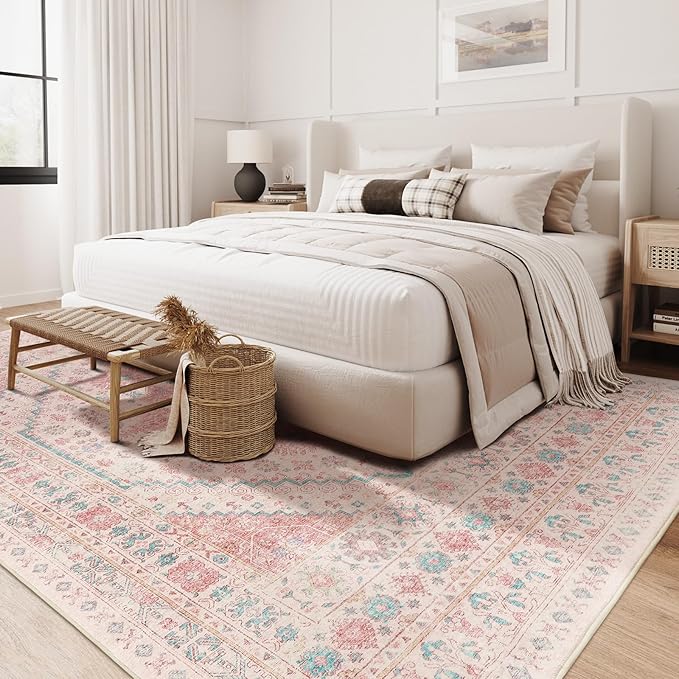 zesthome Pink Rug - Image 7
