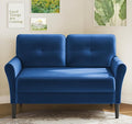 Small Sofa Couch, Soft Velvet Love Seat Couches, Small Couch by Kidirect