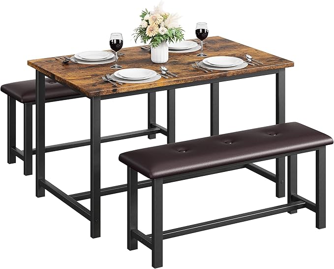 Dining Table Set for 4, Kitchen Table - Image 5