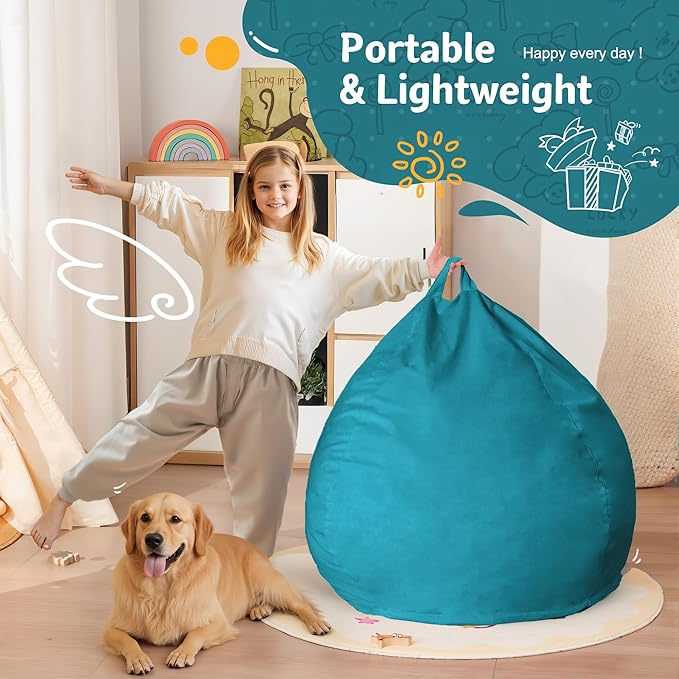 Homguava 2FT Bean Bag Chair: 2' Bean Bags - Image 5
