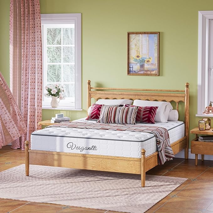 Vesgantti Queen Size Mattress, 10 Inch Innerspring Multilayer Hybrid Mattress - Image 6