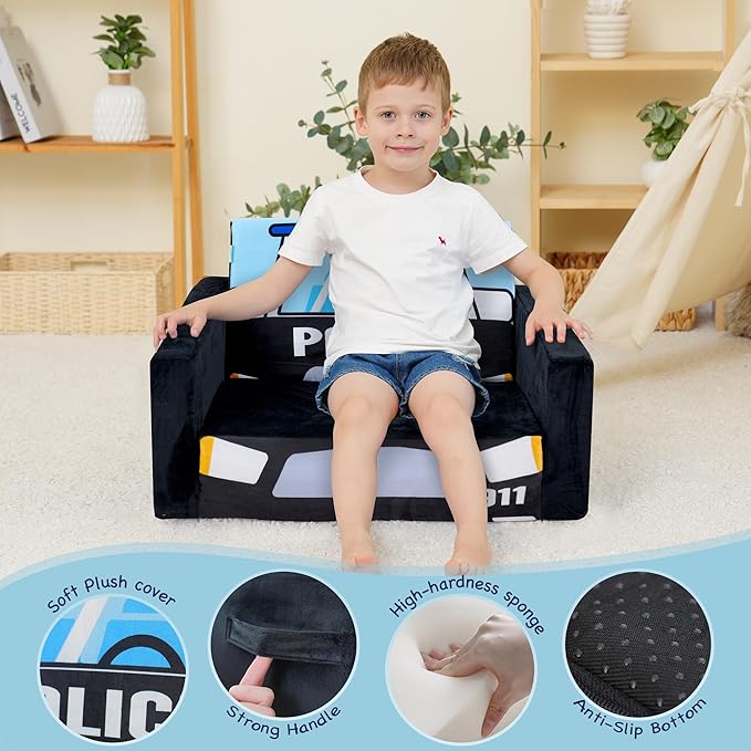 MallBest Kids Sofas Toddler Couch Bed Baby's Upholstered Chair Sleepover Couch - Image 5