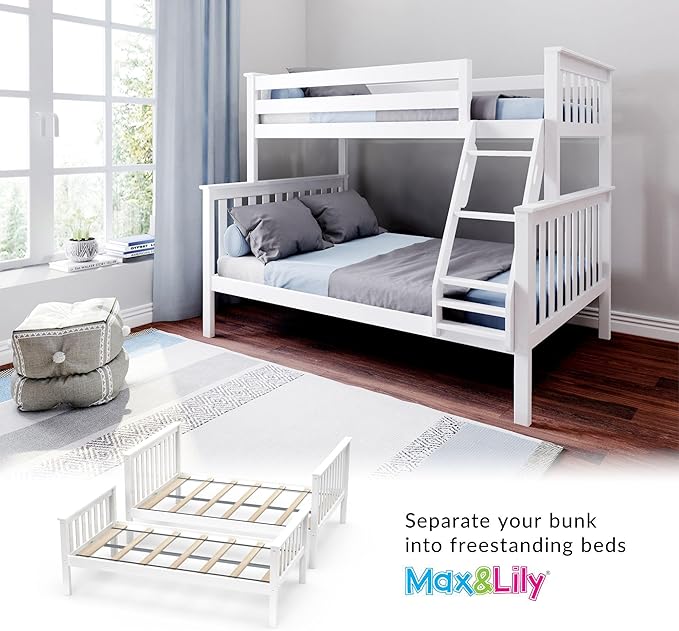 Max & Lily Bunk Bed Twin Over Full Size - Image 7