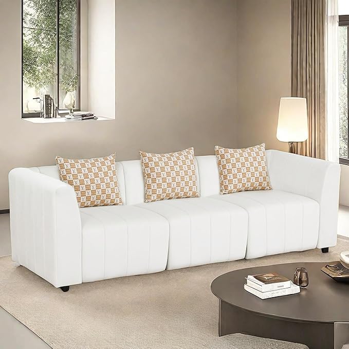 Sectional Couches Sofa for Living Room, 93″3 Seater Cloud Couch, Modern Comfy - Image 3