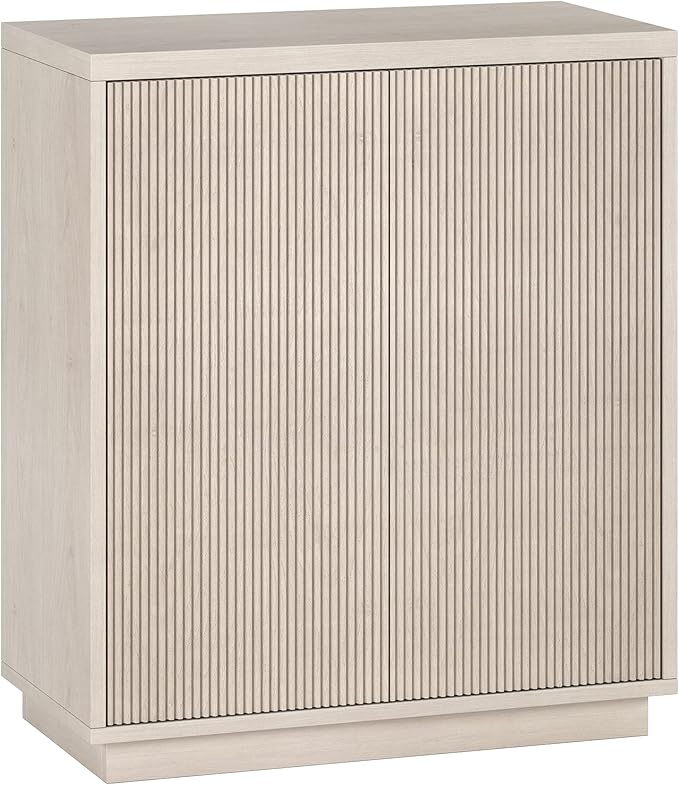 Henn&Hart Alston Accent Cabinet, Alder White by HennHart