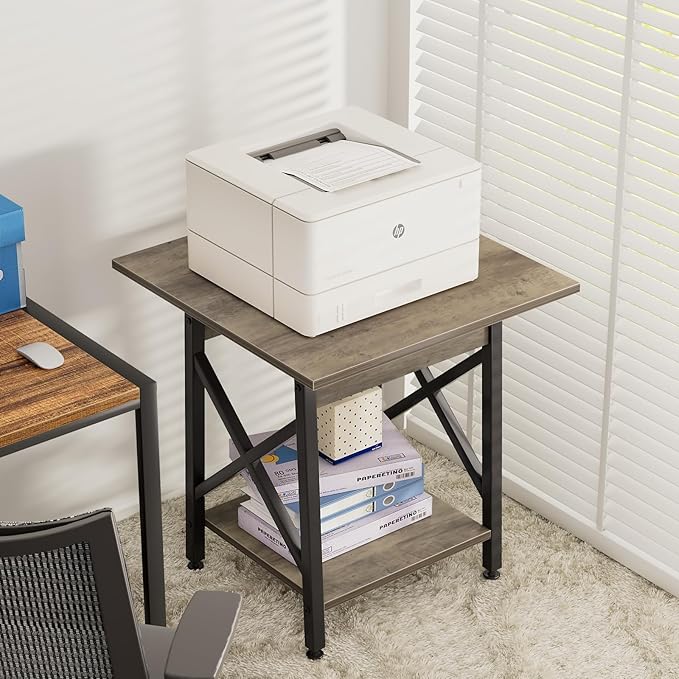 GreenForest End Table 24 inch for Living Room, Large Square Side Tables - Image 9