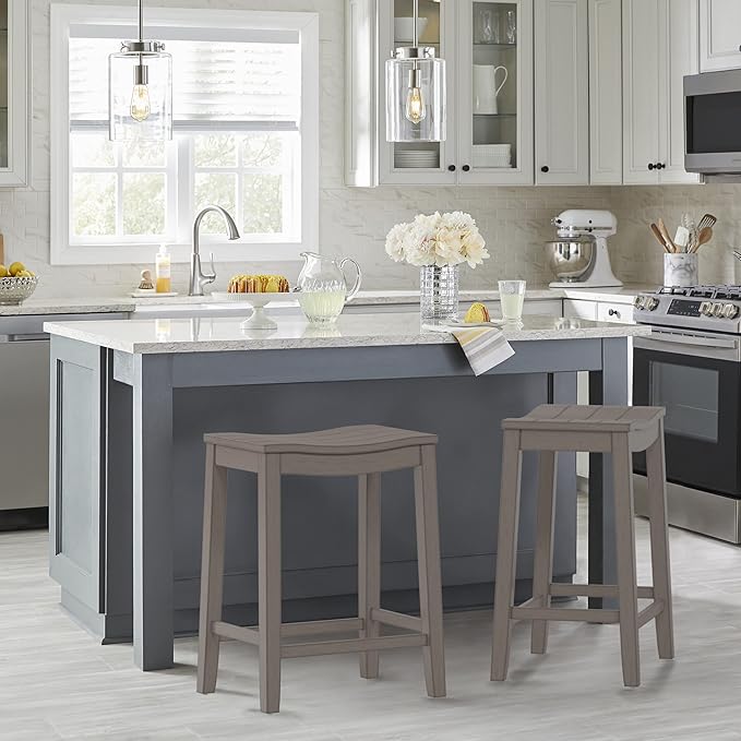 Hillsdale Fiddler Wood Backless Counter Height Stool - Image 2