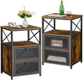 VECELO End Tables Set of 2 by VECELO