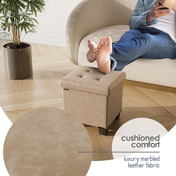 STORAGEBUD Storage Ottoman Cube - Image 7