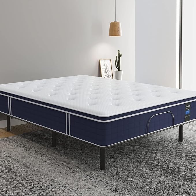 Coolvie Firm Twin Mattress for Adults in a Box, 12 Inch Twin Bed Mattress - Image 2