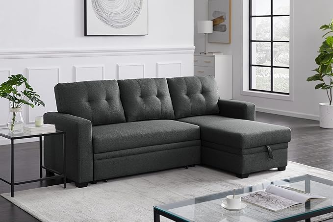 Devion Furniture Maison 4-in-1 Convertible L Shaped Couch by DevionFurniture