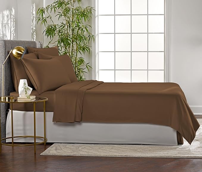 Full Sheets by Pure Bamboo, Genuine 100% Organic Viscose Derived from Bamboo - Image 4