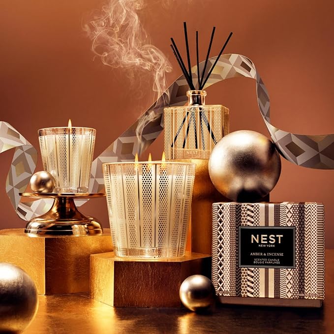 NEST New York Reed Diffuser, Amber & Incense - Image 2