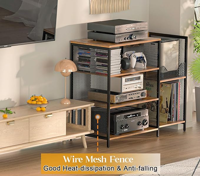 Large Record Player Stand Table - Image 8