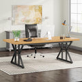 Tribesigns 70.8-Inch Executive Desk, Large Computer Office Desk Workstation by Tribesigns