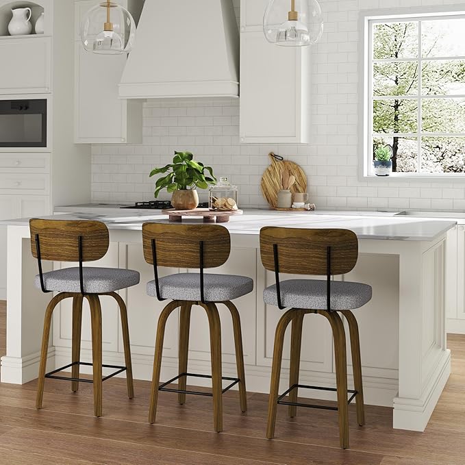 Swivel Counter Height Bar Stools - Image 9