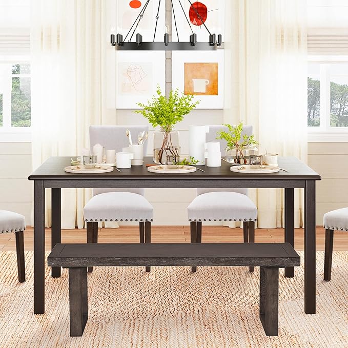 COLAMY 5-Piece Dining Table Set - Image 3