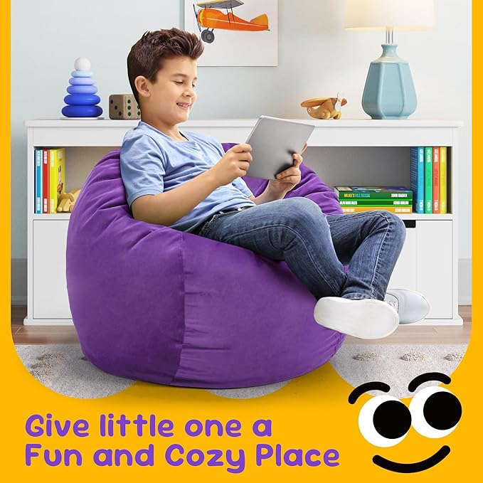 Hobestluk Bean Bag Chairs 2.5FT Bean Bag Chair - Image 3