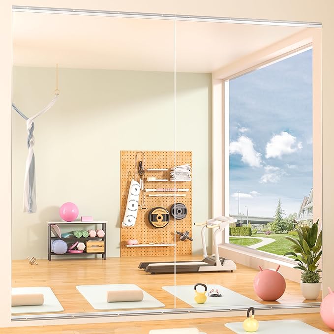 Hasipu Home Gym Mirror 95" L x 39" W by Whatssuitableisthebest