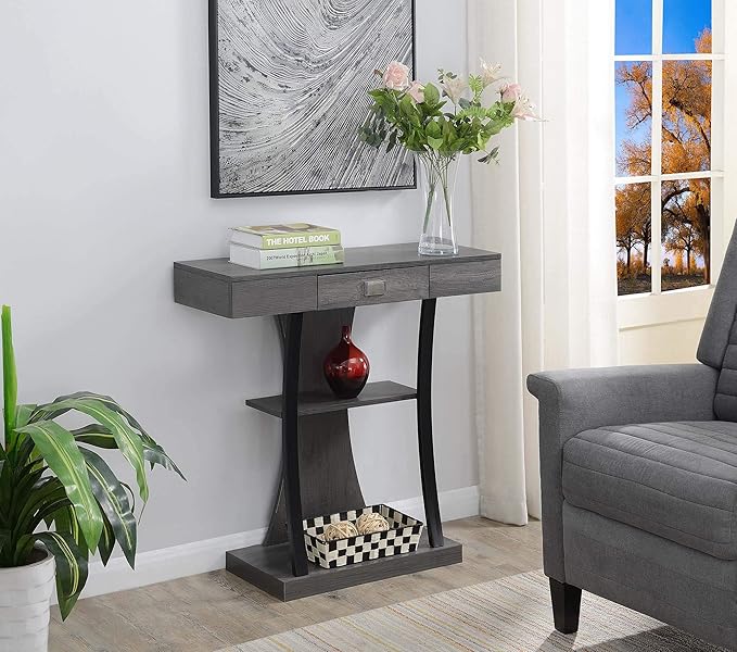 Convenience Concepts Newport Harri Console Table 36" - Image 2