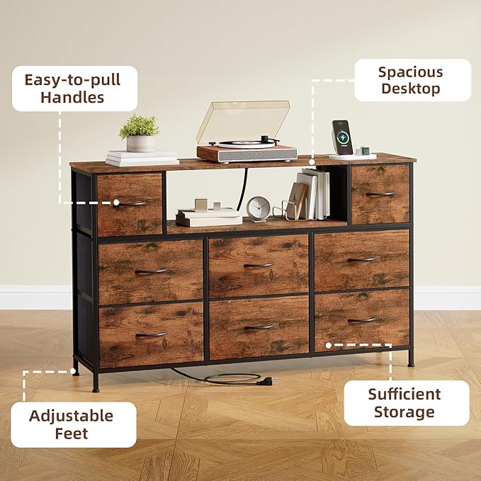 Somdot Dresser TV Stand, TV Stand Dresser - Image 7