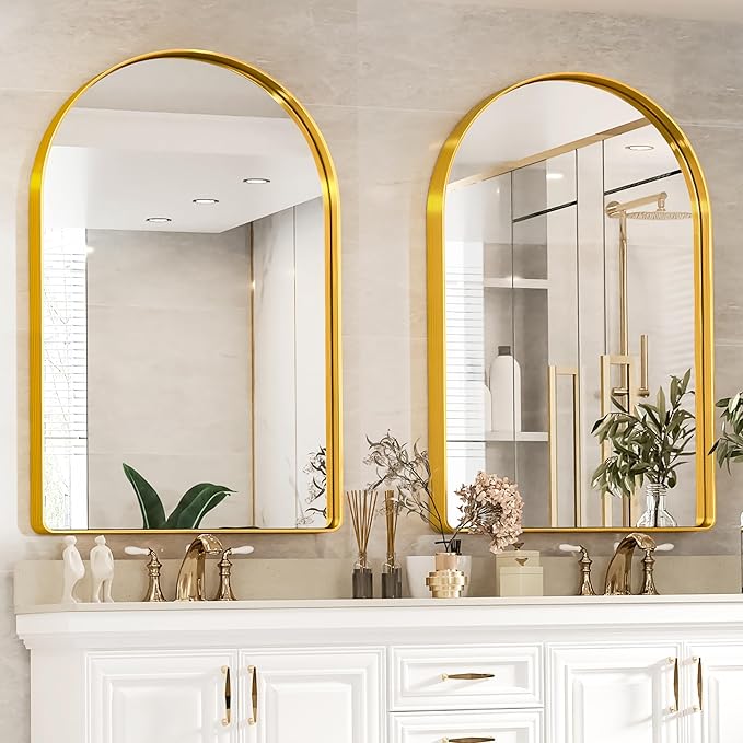 Suidia 22" x 30" Bathroom Mirror, Bathroom Vanity Mirror Metal Framed, - Image 3