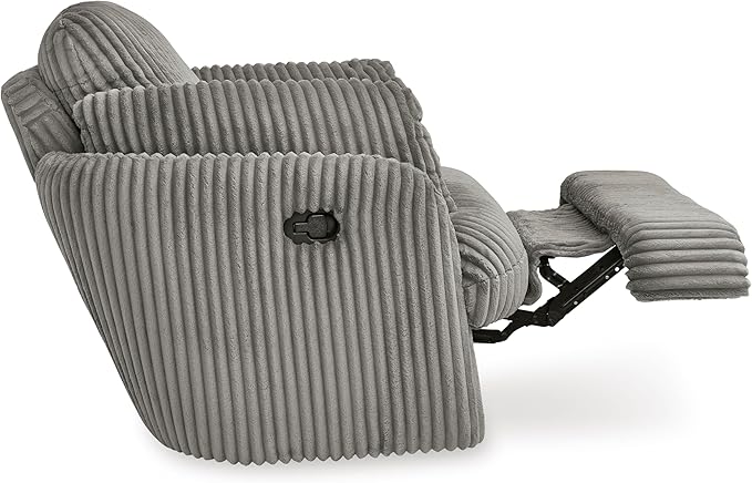 Signature Design by Ashley Tie-Breaker Casual Manual Press-Back Swivel Glider - Image 8