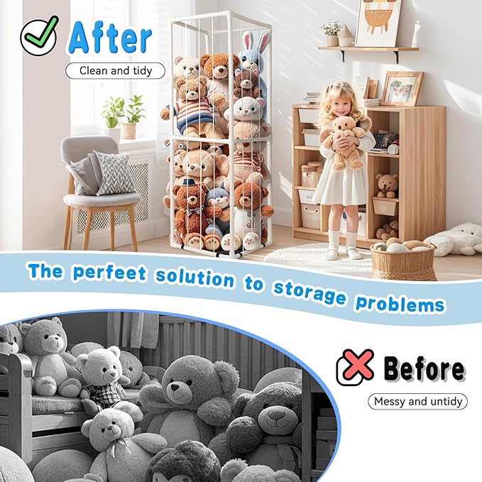 Stuffed Animal Zoo Storage - Image 4