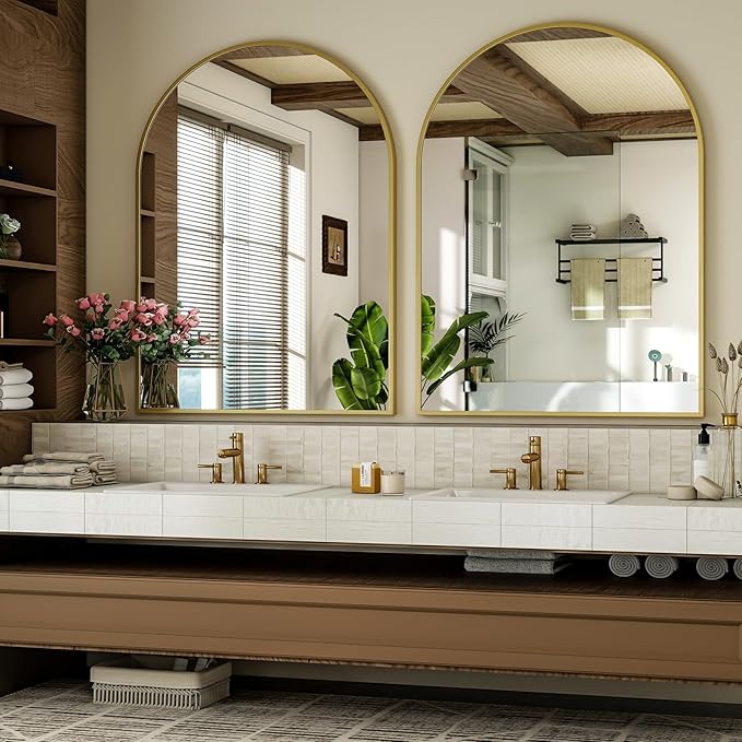 Arch Bathroom Mirror, 24x36 Inch - Image 2