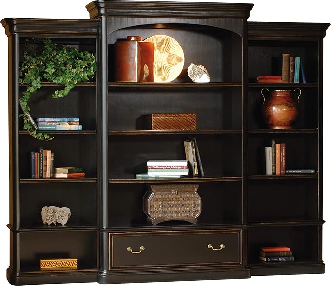 Hekman Furniture Louis Philippe Executive Left Bookcase – Traditional - Image 4