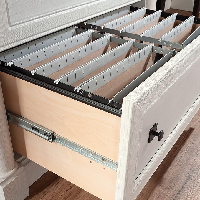 Sauder Palladia 2 Drawer File Cabinet, Lateral Filing Cabinets - Image 5