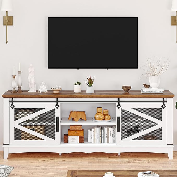 IDEALHOUSE Modern TV Stands for Living Room, 65 Inch TV Stand Entertainment - Image 5